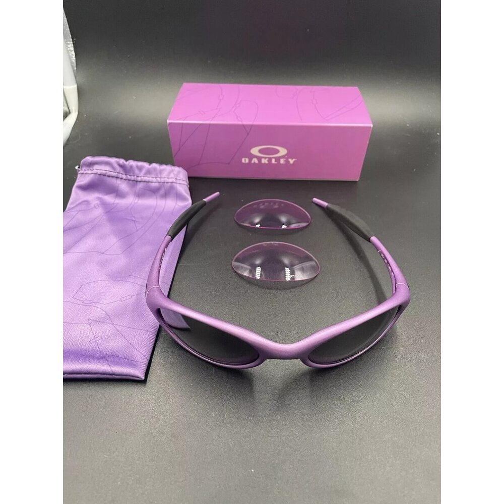 Oakley GDLP Eye Jacket Lilac Metallic w/ Prizm Black/Low Light Lenses RARE